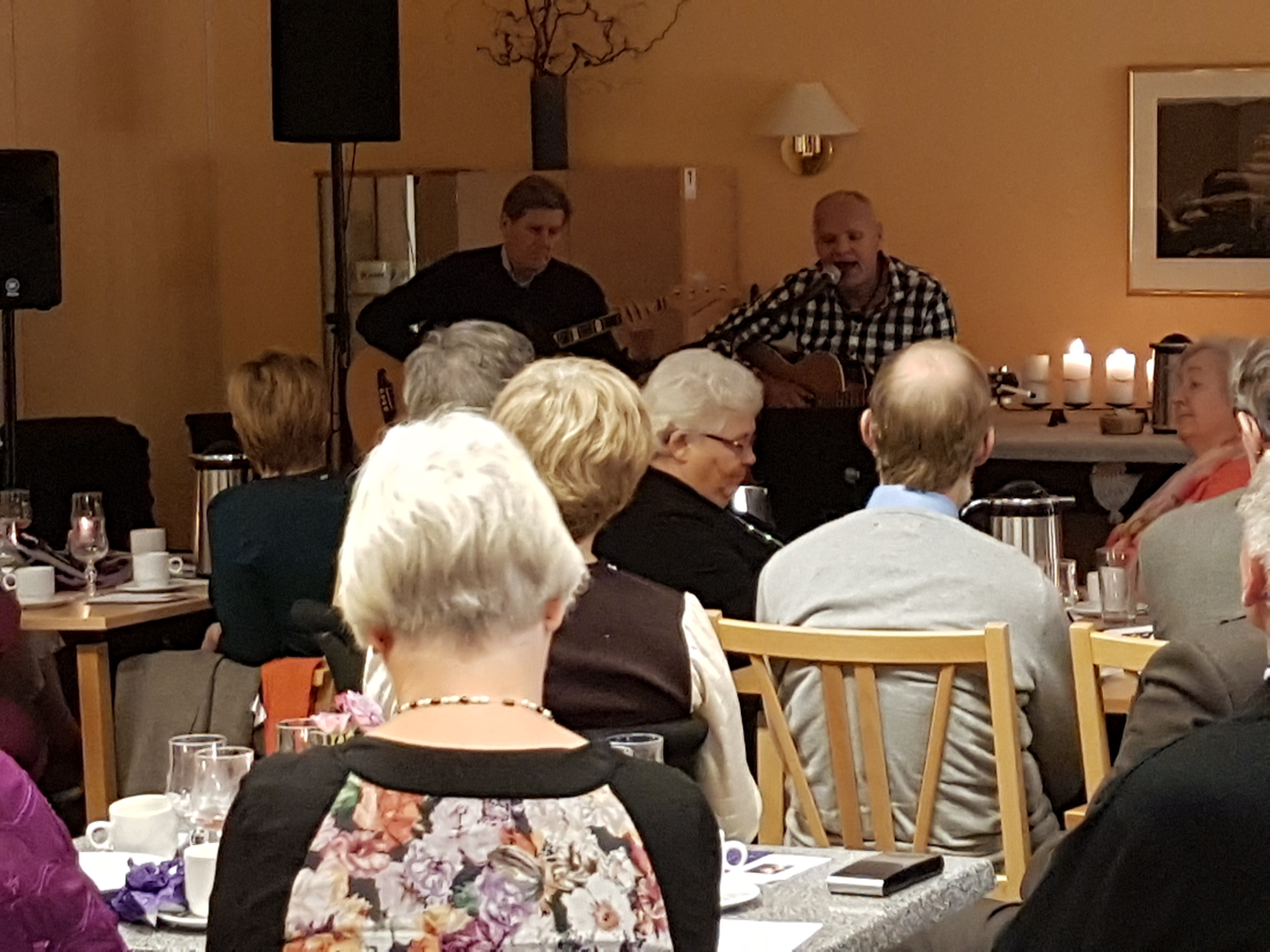 Julelunsj på Tysværtunet for frivillige personar knytt til «Aktivitet og omsorg» i kommunen førre veke.