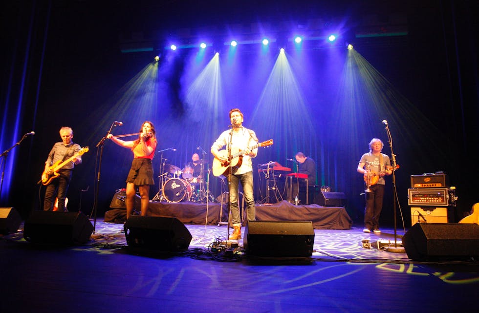 Blest avslutta konserten i Tysværtunet sist med låta «Komme aldri tilbake», men det er nettopp det dei gjer. I november bør det bli fullt hus og god stemning i storsalen.
Foto: Alf-Einar Kvalavåg