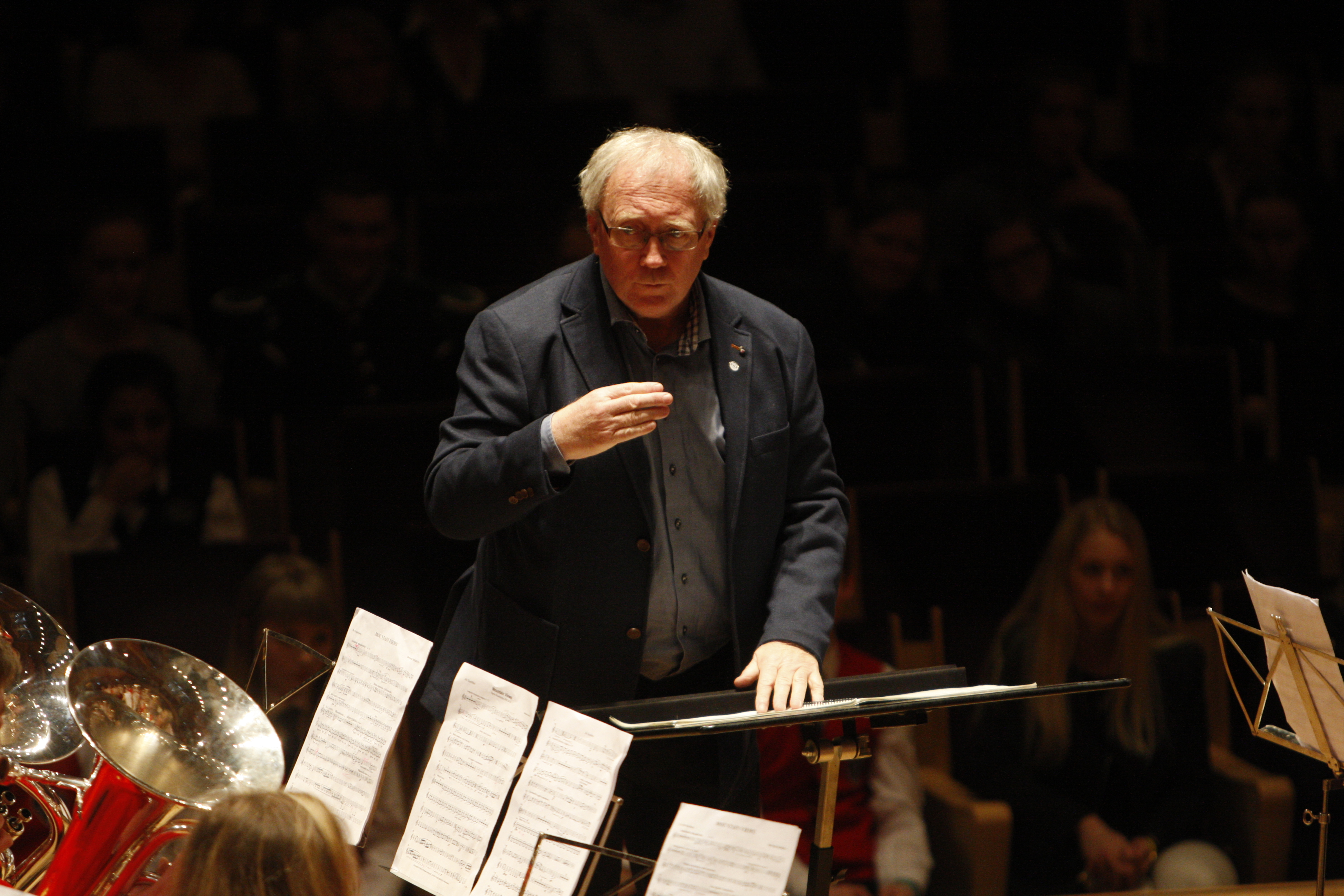 Jakob Birk er ei levande  legende innan korpsmusikken på Vestlandet. Mellom anna har han og Førre tre NM-gull. Nå er det over etter 20 år.
Arkivfoto: Alf-Einar Kvalavåg