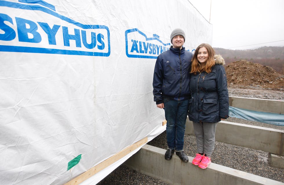 Kenneth Austerheim og Guro Jessen hadde grunn til å smile då ein kom i gong. Foto: Alf-Einar Kvalavåg