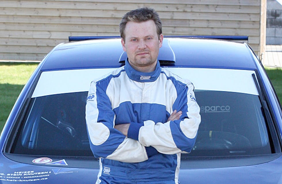 Bjørn Tvedt har vært og kjørt racing i Danmark. Foto: Heidi Bjørstad