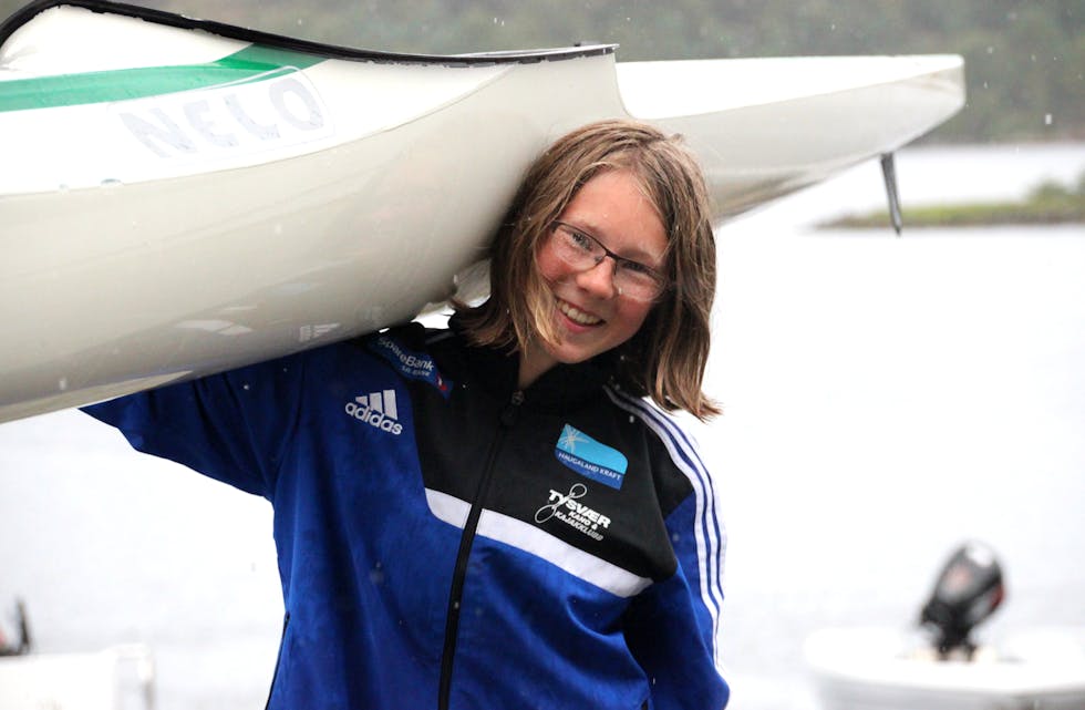 Elise Erland kom hjem med to medaljer.