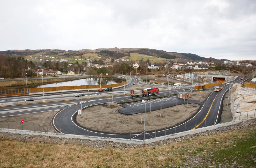 Fredag er det åpning av Førrestjørnkrysset. Foto: Alf-Einar Kvalavåg