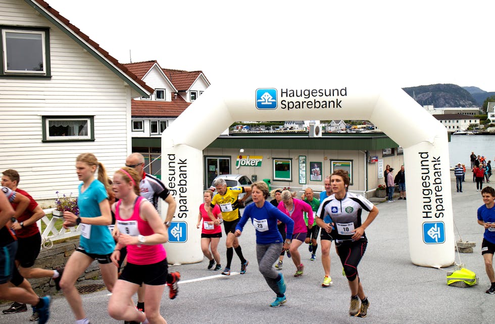 Hervikløpet er i gang. Foto: Jorunn Lilleland