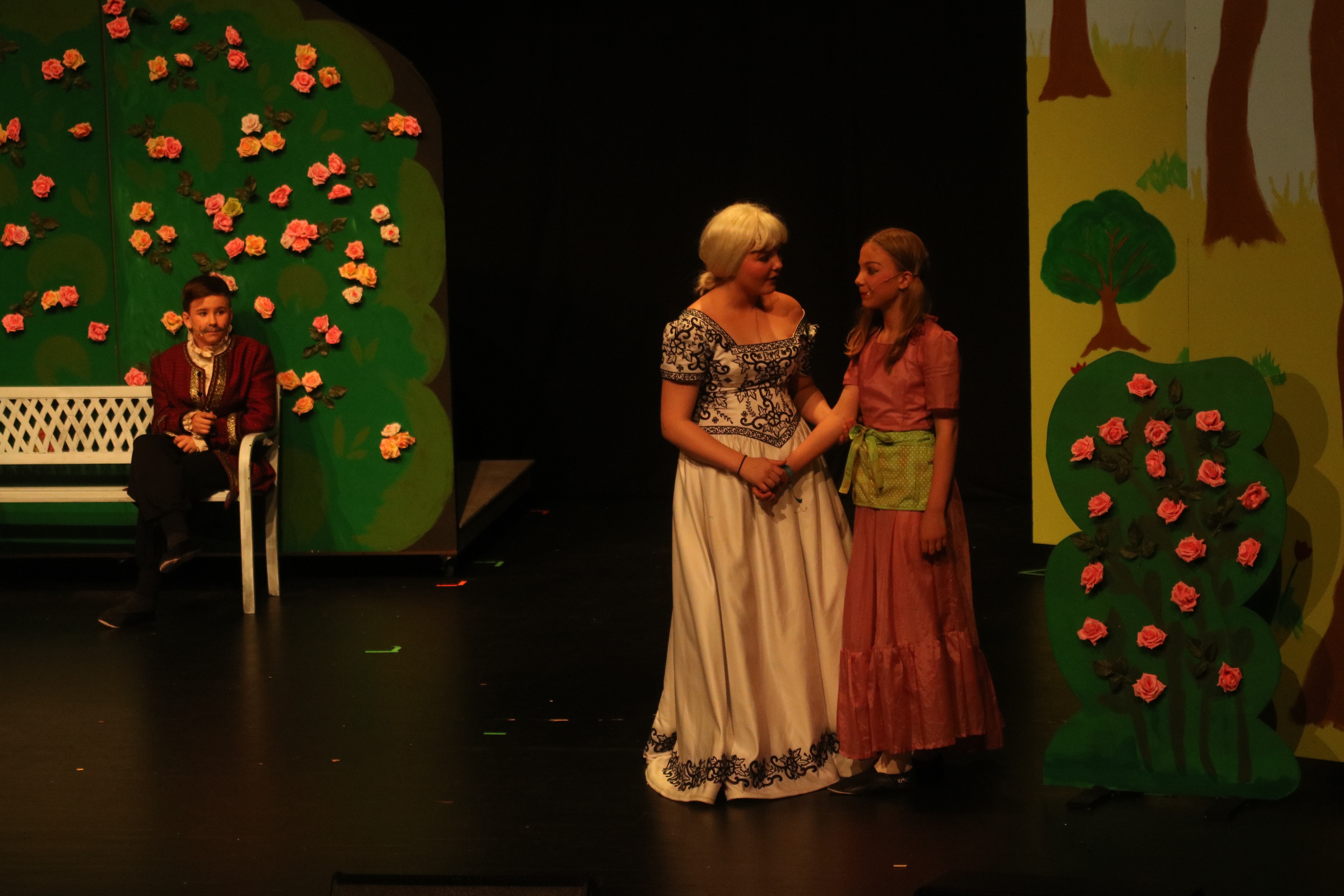 Skodespelarane frå Tysvær kulturskule imponerte stort.