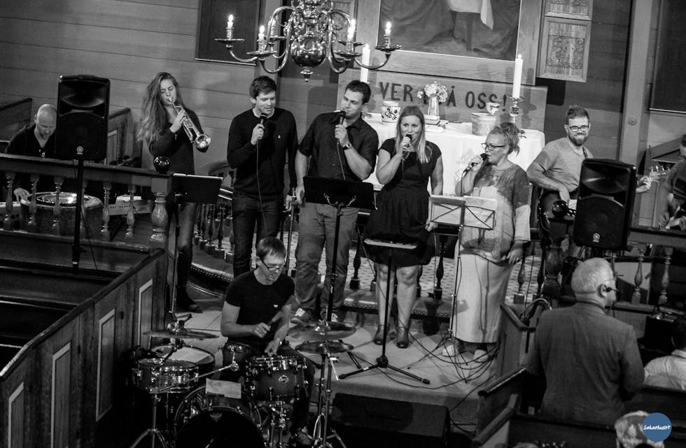 August betyr jazzmesse i Tysværvåg og stor stemning.
Foto: Kristian Jørgensen