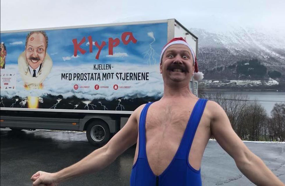 I showet «Med Prostata Mot Stjernene» møter ein «Kjellen» i storform.