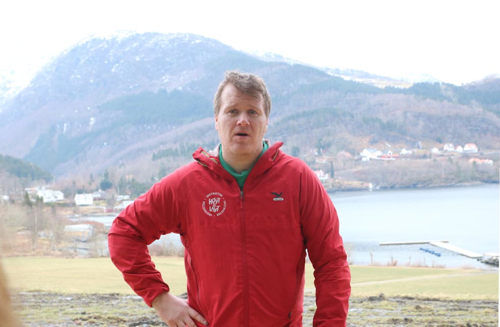 Kristjan Kristjansson er ny dagleg leiar i klatreparken i full stilling. Han gler seg til sesongstart om få veker.