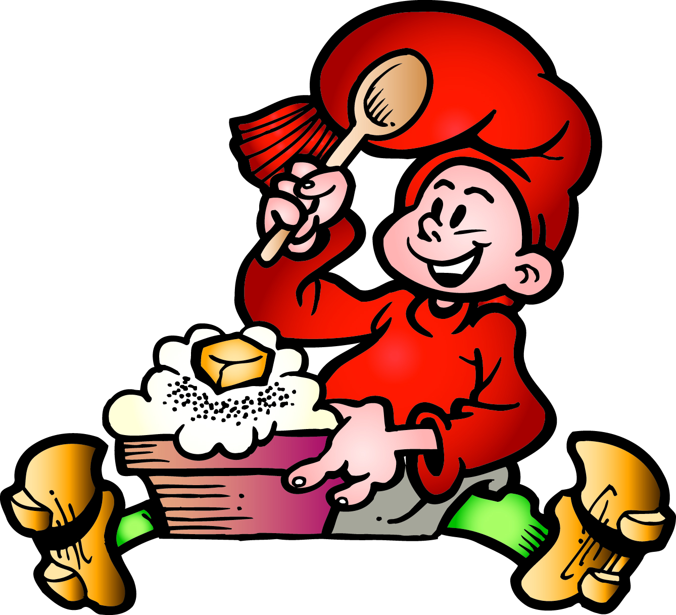 Nissegutt m. grøt dyp