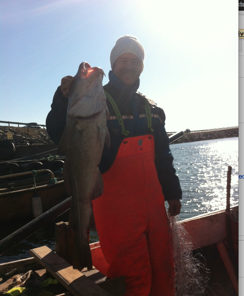 Øystein Odland fekk storfangst.