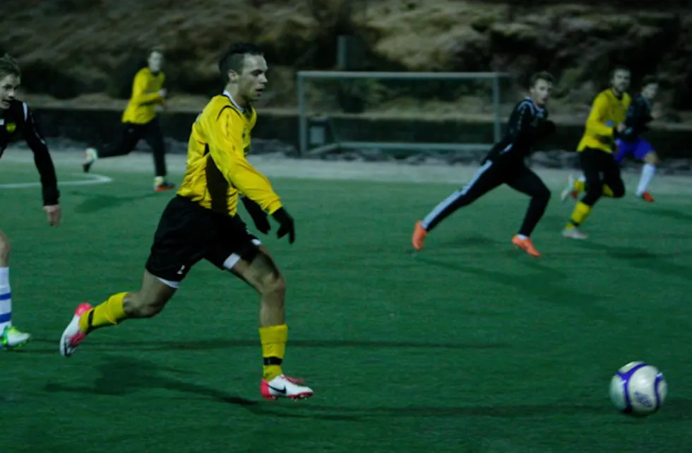 Espen Vaka scoret mot Nord.