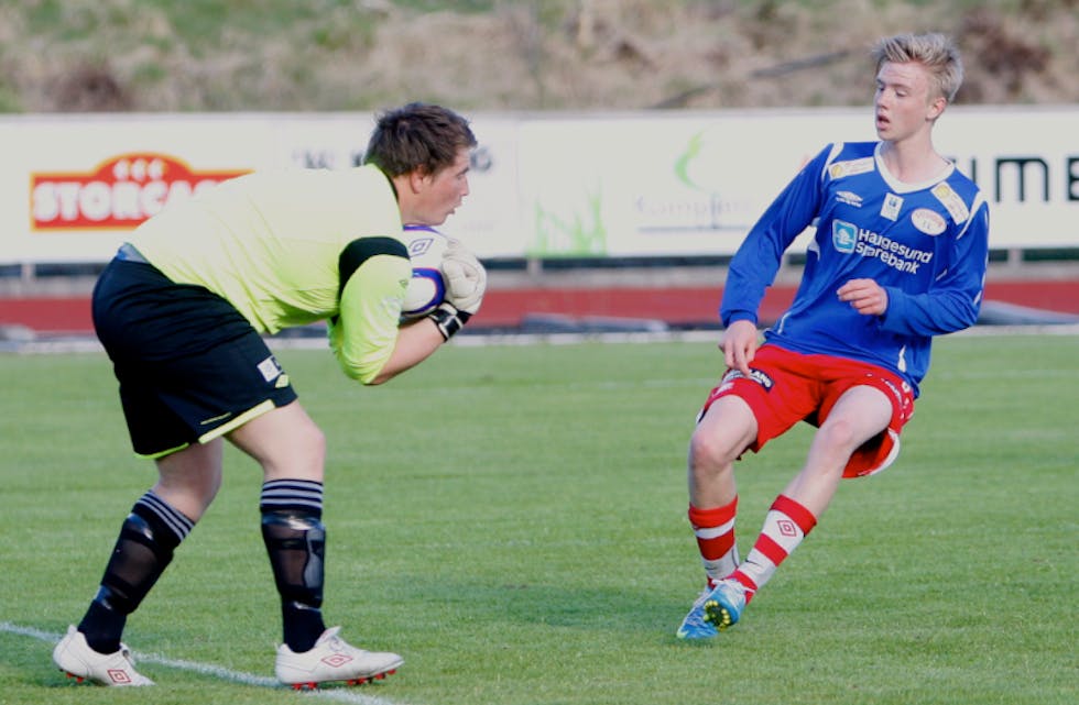 Eirik Frøyland skåra sitt første seriemål for Stegaberg mot Kåsen. Arkivfoto: Alf-Einar Kvalavåg
