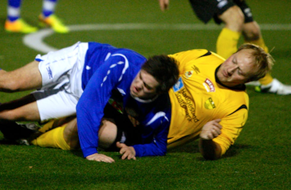 John Hettervik og Skjold sendte Håvard Kaldheim og Sauda ned i 5. divisjon. Foto: Alf-Einar Kvalavåg