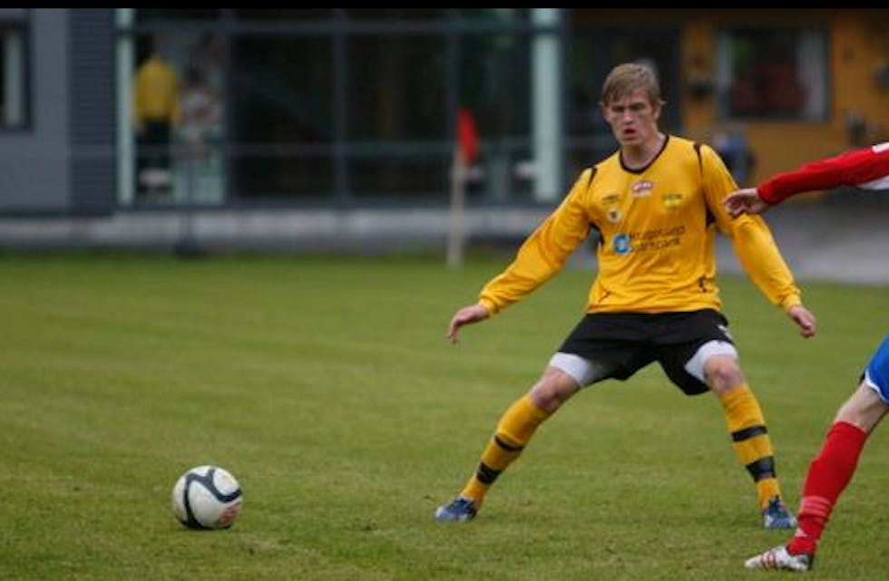 Danile Aarås sscoret det som knapt ble et trøstemål.
Arkivfoto: Alf-Einar Kvalavåg