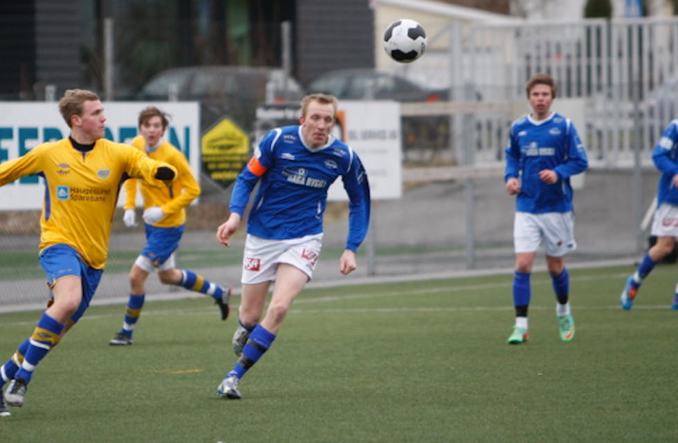 Jan Egil Kallekodt både skåra og blei utvist mot leirvik i kveld. Arkivfoto: Alf-Einar Kvalavåg