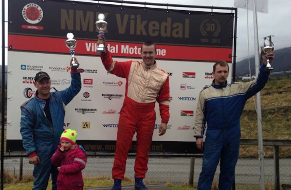 Lars Reidar Frøyland var best i Vikedal i dag. Foto: Steinar Høyvik