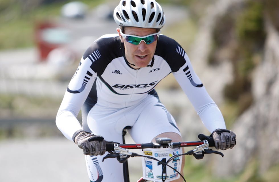 Trond Skaale rykka frå start og var ustoppleg på vegen opp til Boknafjellet.