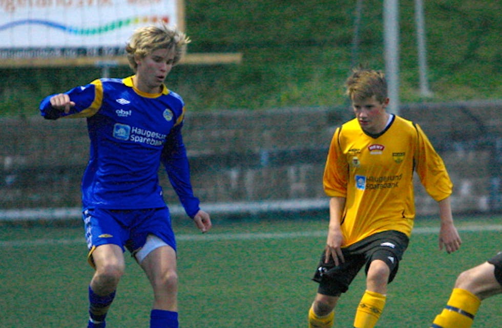 Sander Hettervik kom inn og skåra to ganger mot Skudenes. Arkivfoto: Alf-Einar Kvalavåg