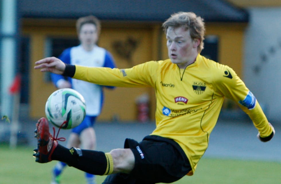 Brian Risanger er skadd og kan ikkje spele for Skjold.
Arkivfoto: Alf-Einar Kvalavåg