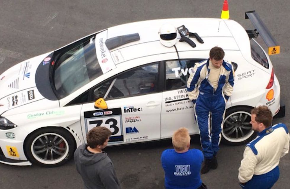 Bjørn Tvedt var suveren i den første finalen på Rudskogen. Foto: Heidi Bjørstad