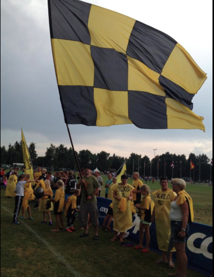 Skjold klare for TV-kamp Foto: Jon Erlend Stokkan