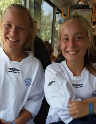 Malene Sørenes og Solveig Egge. Foto: Bodhild Egge