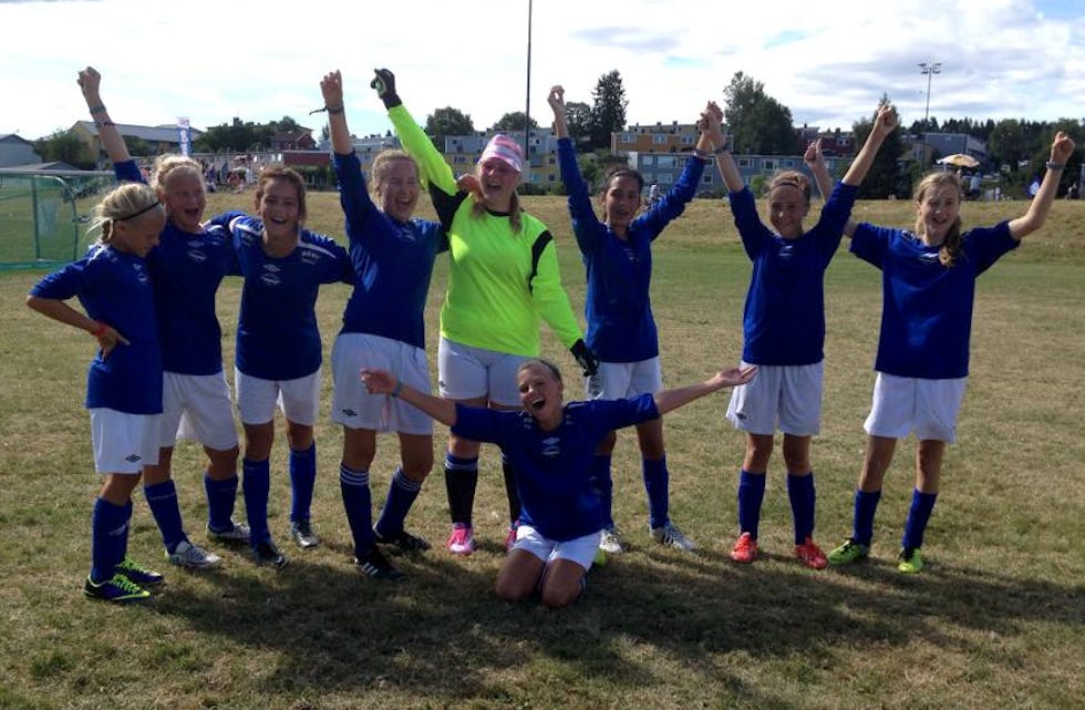 J13 vant 2-1, ny kamp kl 1635 på Ekeberg. Foto: Torunn Vestbø Gjerde