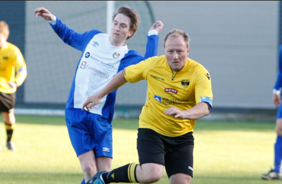 John Hettervik og Skjold leiar 1-0 ved pause. Arkivfoto: Alf-Einar Kvalavåg
