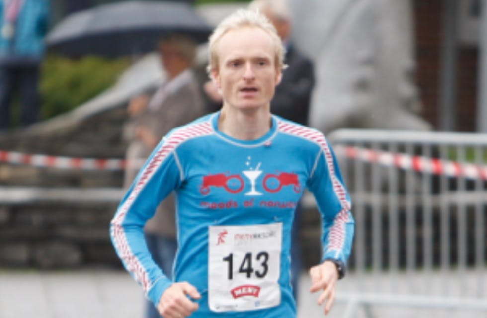 Øyvind Aksland var raskaste tysværbu med tiden 26:20.1. Foto: Alf-Einar Kvalavåg