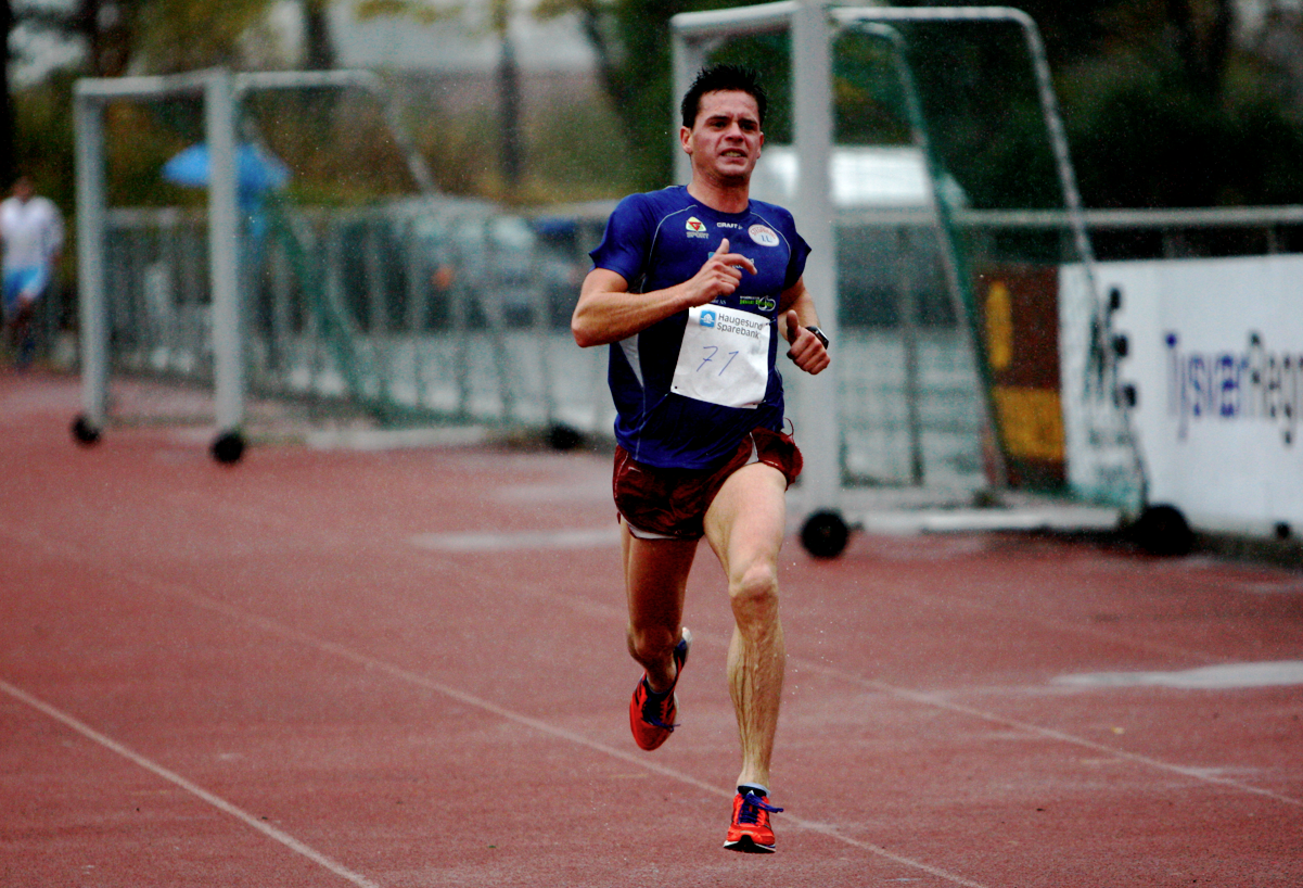 Thomas Finshus vann dagens løp. Foto: Alf-Einar Kvalavåg