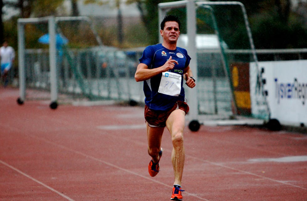 Thomas Finshus vann dagens løp. Foto: Alf-Einar Kvalavåg