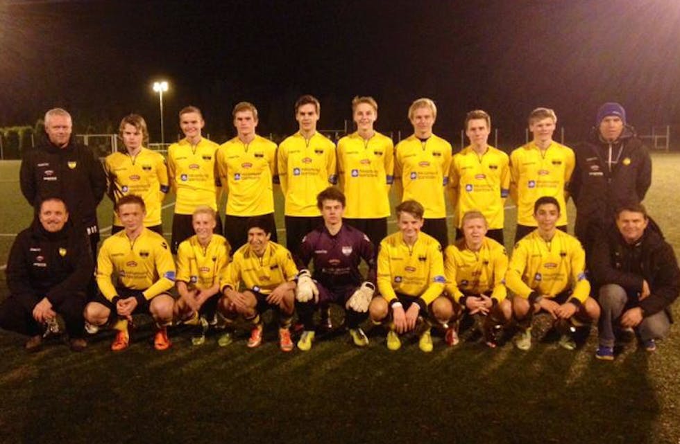 Skjold G19 seriemeistrar. Foto: Bente Herland