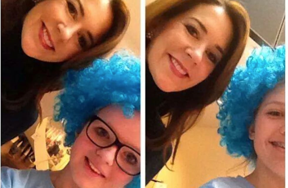 Selfi med kronprinsessa og siger i København. Kan ikkje bli så mykje betre enn det.