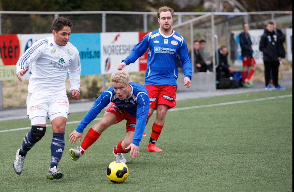 Øystein Jansen og Jan Erik Vatland kom til kort mot Robin Espejo og Åkra 2. Foto: Alf-Einar Kvalavåg
