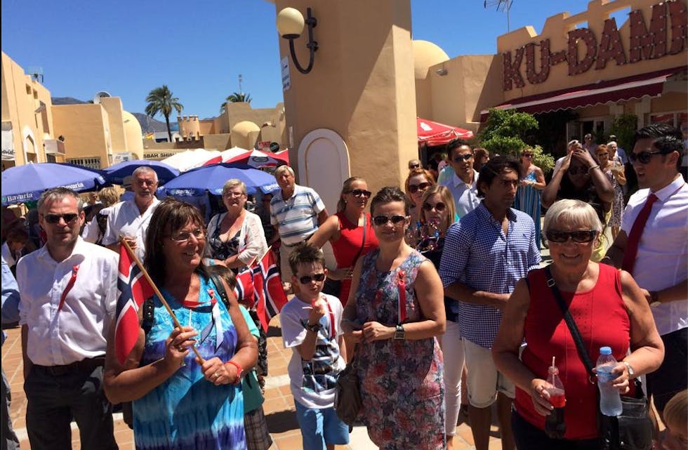 17. mai i Spania.Foto: Astrid Eide