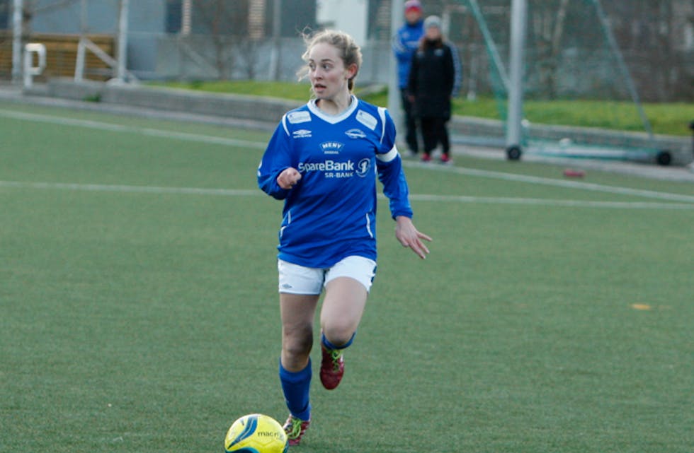 Solveig Egge skal på tur med kretslaget til Tyskland. Foto: Alf-Einar Kvalavåg