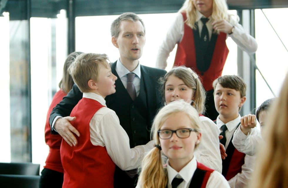 Jan Egil Jørgensen vann NM brass 1. divisjon, laurdag. Foto: Alf-Einar Kvalavåg