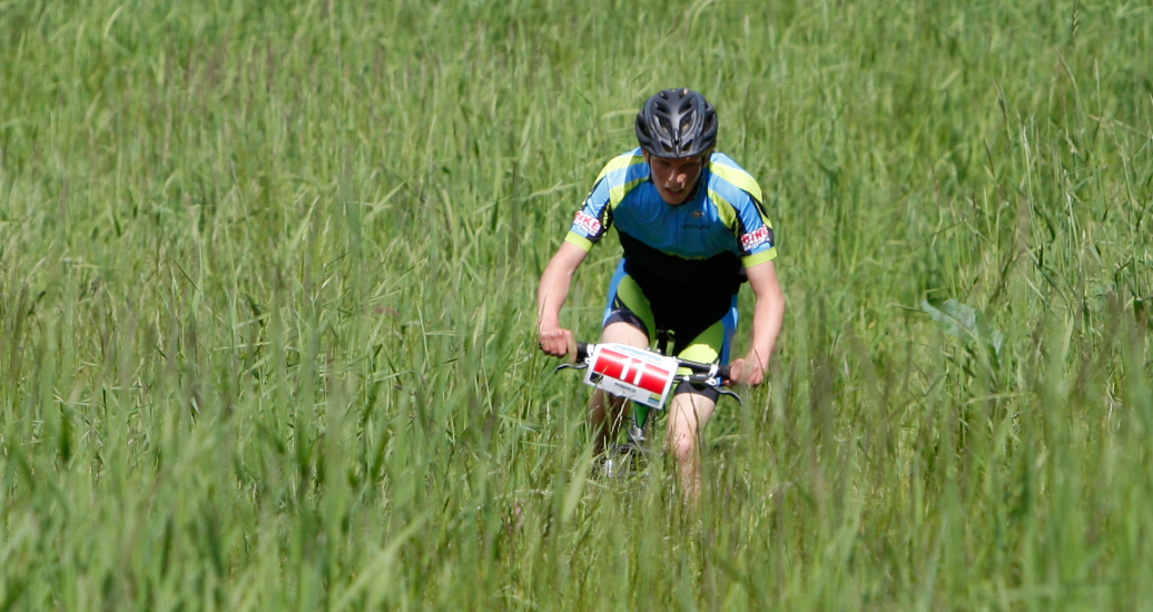 Gunnar Vetrhus vann ungdomsklassen i dagens ritt i Nedstrand. Foto: Alf-Einar Kvalavåg