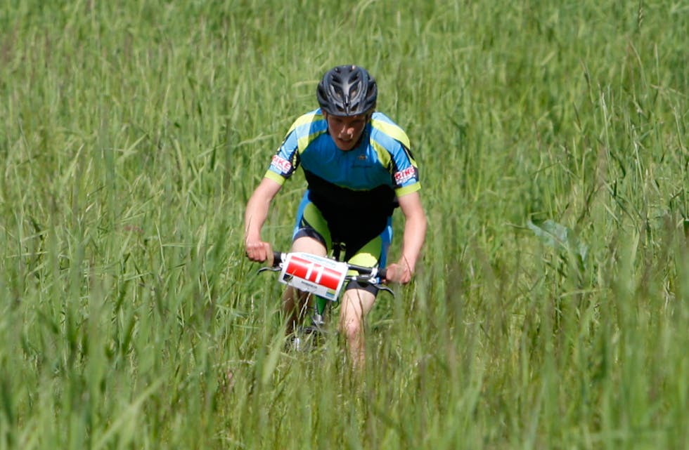Gunnar Vetrhus vann ungdomsklassen i dagens ritt i Nedstrand. Foto: Alf-Einar Kvalavåg