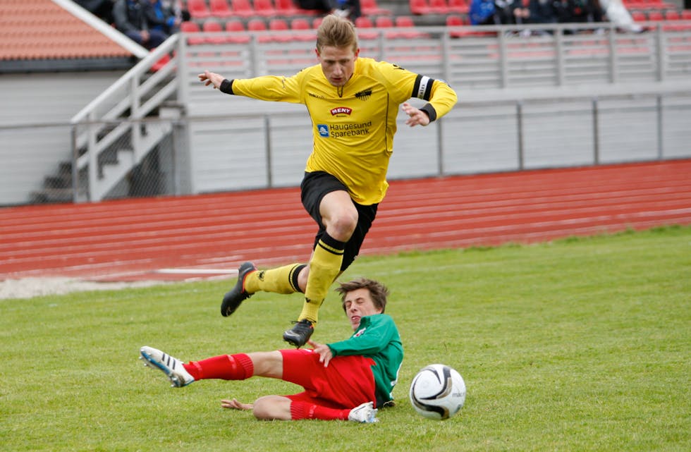 Hilberg Nemeth sveva over det meste då Skjold vann 4-1 over Torvastad. Foto: Alf-Einar Kvalavåg