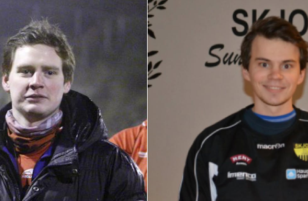 Joachim Kvalavåg og Kristian Storesund skal trene Skjold J19.
