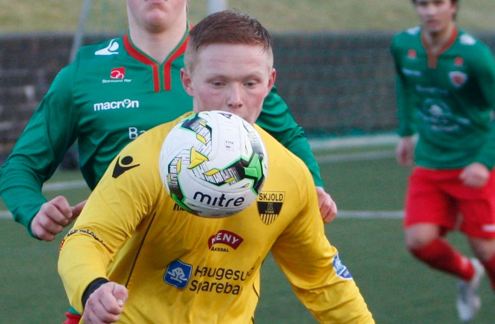 Vegard Steinsland og Skjold møter Ølen i kveld. Foto: Alf-Einar Kvalavåg
