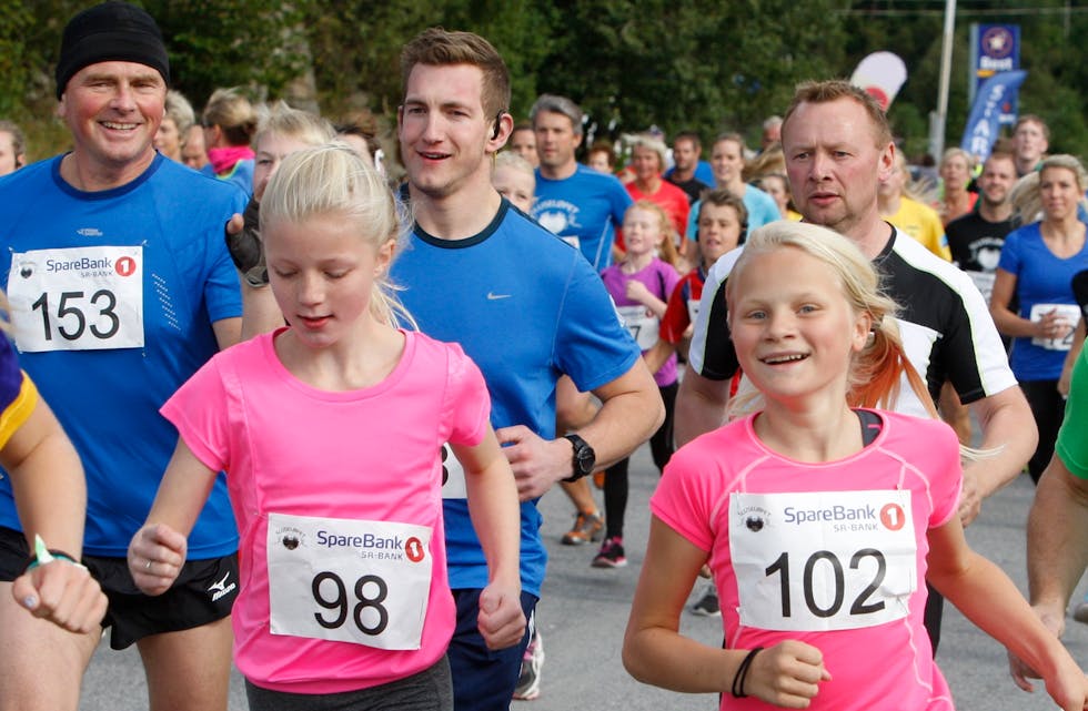 Det er mange sprekinger der ute som likar å springe. I morgon kan dei springe rundt Bongsatjørna i Aksdal. ARkivfoto: Alf-Einar Kvalavåg