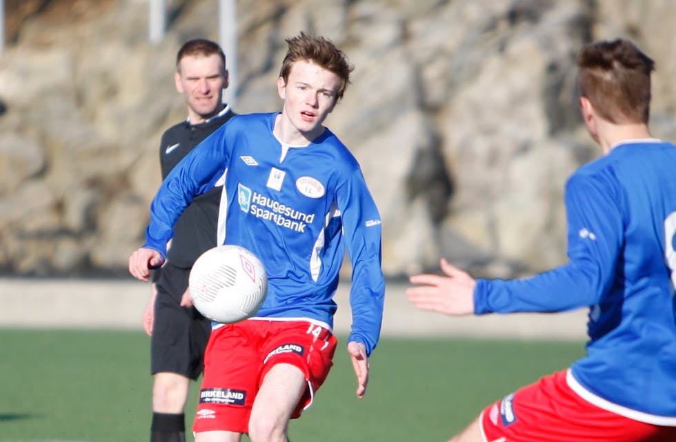 Tor André Eskevik og Petter Lønning er klar til kamp mot SKjold. Foto: Alf-Einar Kvalavåg