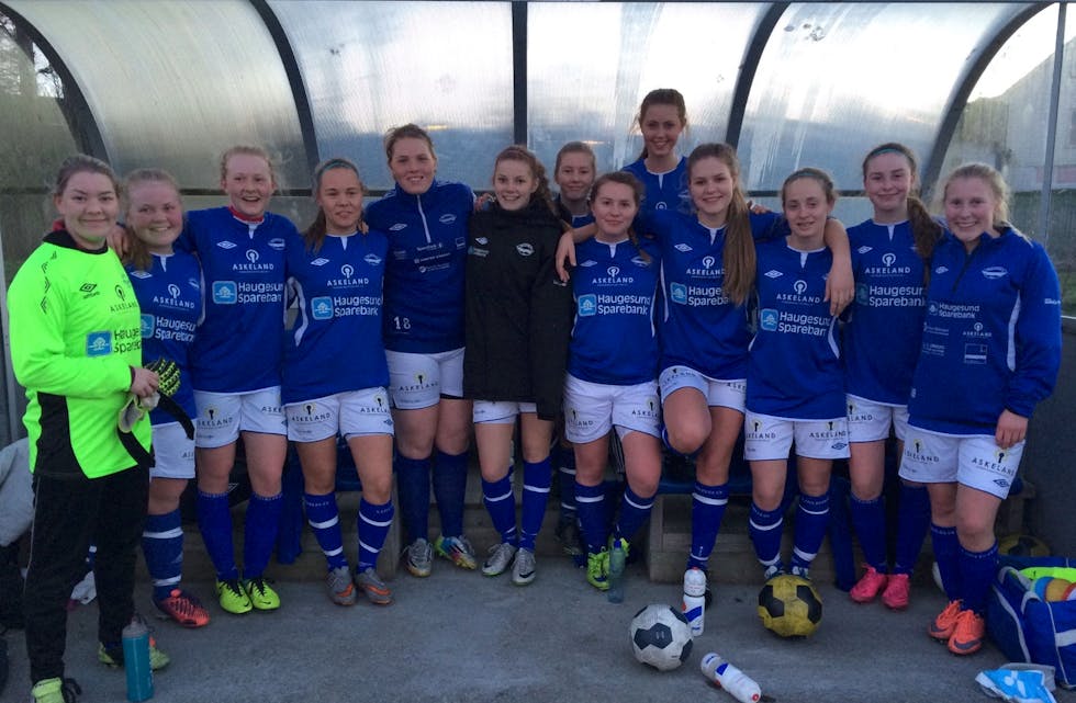 Falkeid sitt damelag imponerer i treningskapene. I går ble det en ny storseier. Foto: Falkeid IL