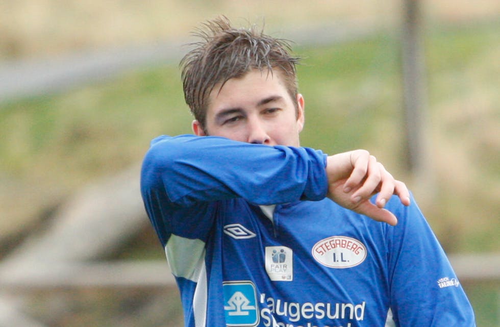 Petter Lønning sendte Stegaberg i tet mot Klepp. Nå har kampen snudd. Foto: Alf-Einar Kvalavåg