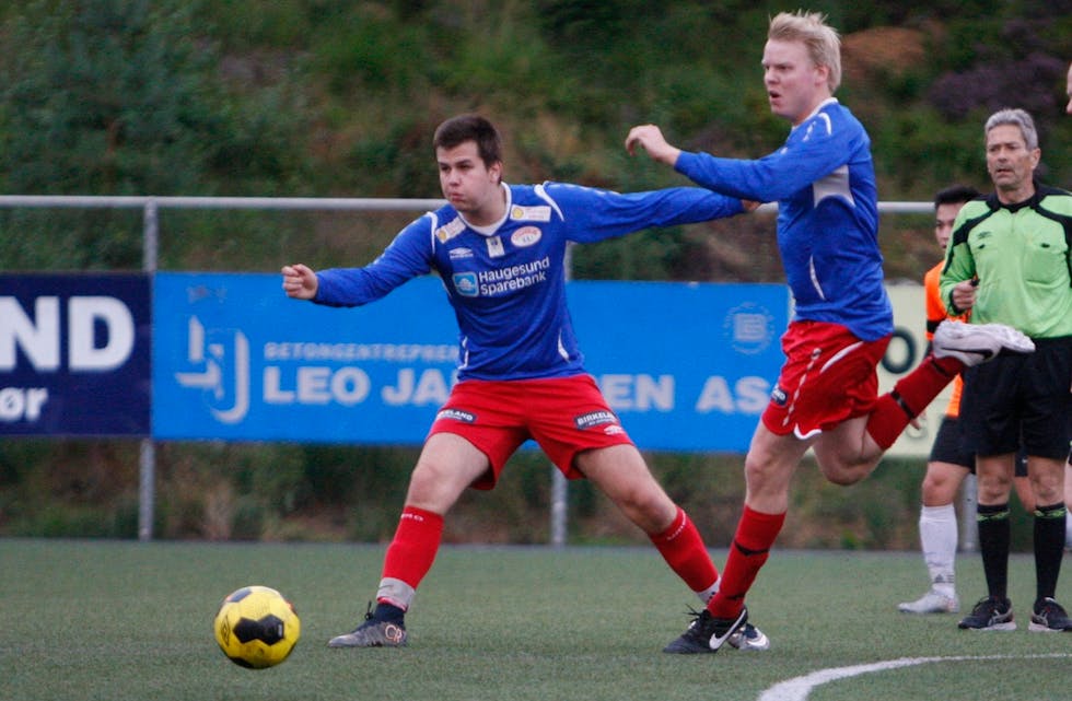 Håkon Peters og Anders Nyvoll scoret mot AIL 2. Arkivfoto: Alf-Einar Kvalavåg