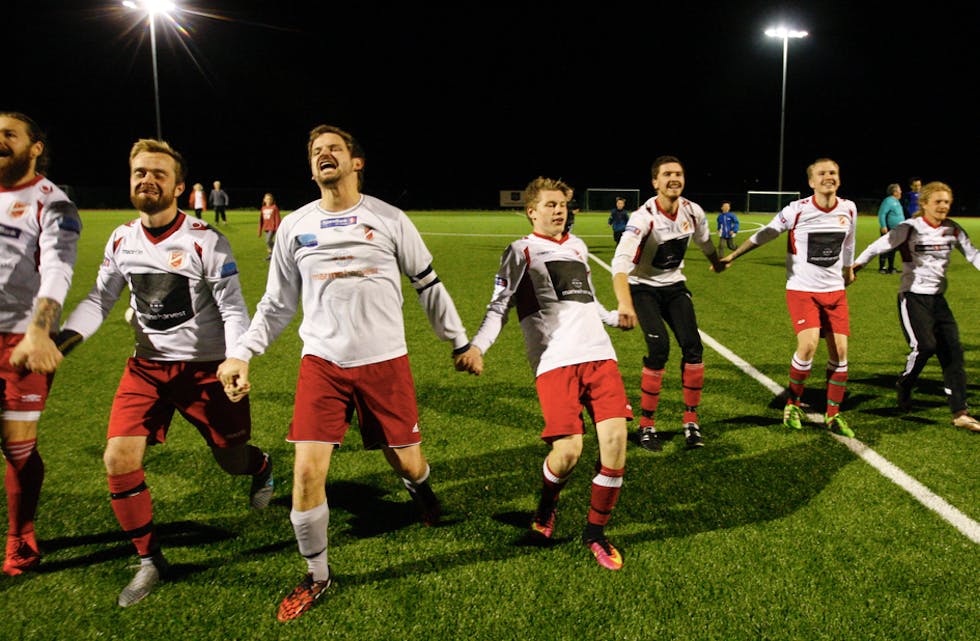Kaptein Eivind Espevik og resten av Nedstrand er klar for 6. divisjon. Foto: Alf-Einar Kvalavåg