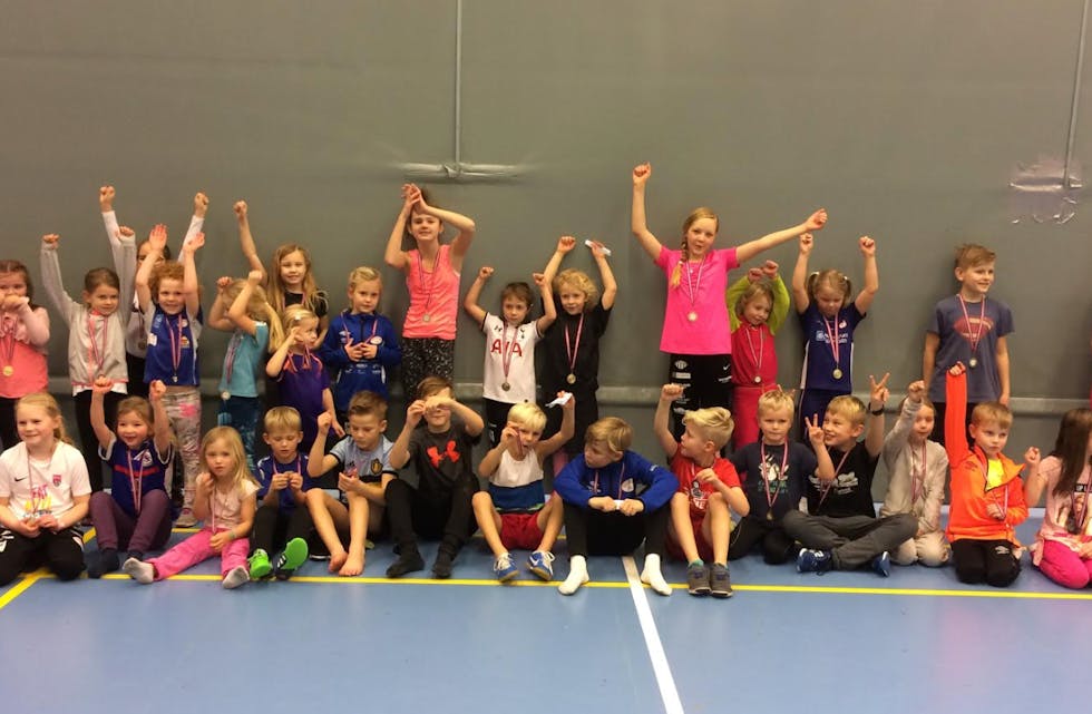 Stegaberg Friidrett har i dag torsdag 28.12. arrangert Romjulsstevne i Sysco Arena på Frakkagjerd.