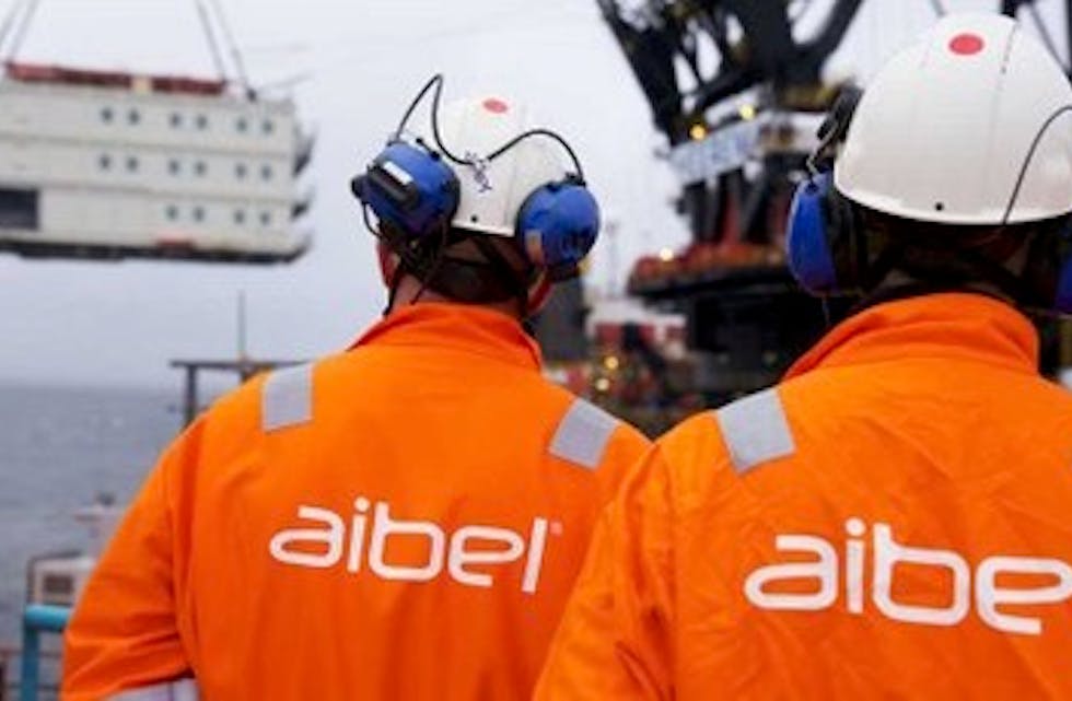 600 ansatte skal jobbe med tilkoblingen på Aibel Haugesund. Foto: Aibel